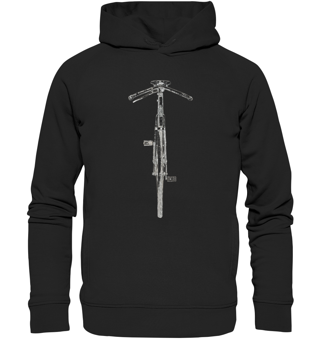 Single Speed No.2 - Organic Fashion Hoodie