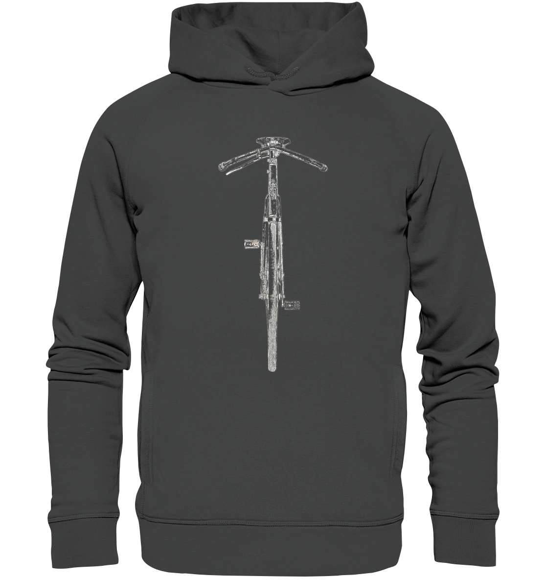 Single Speed No.2 - Organic Fashion Hoodie