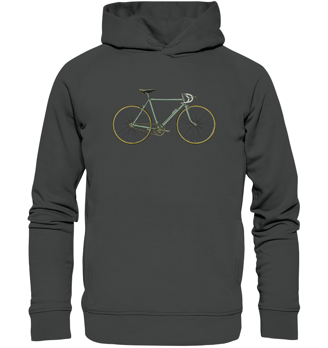 Rennrad Vintage No.1 - Organic Fashion Hoodie