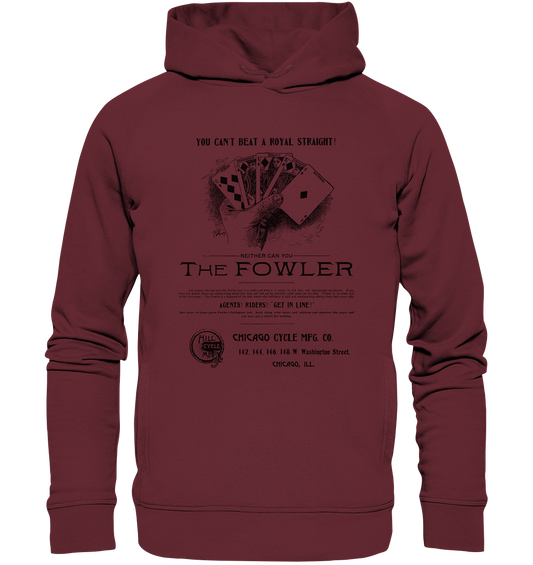 Royal Straight - Organic Fashion Hoodie