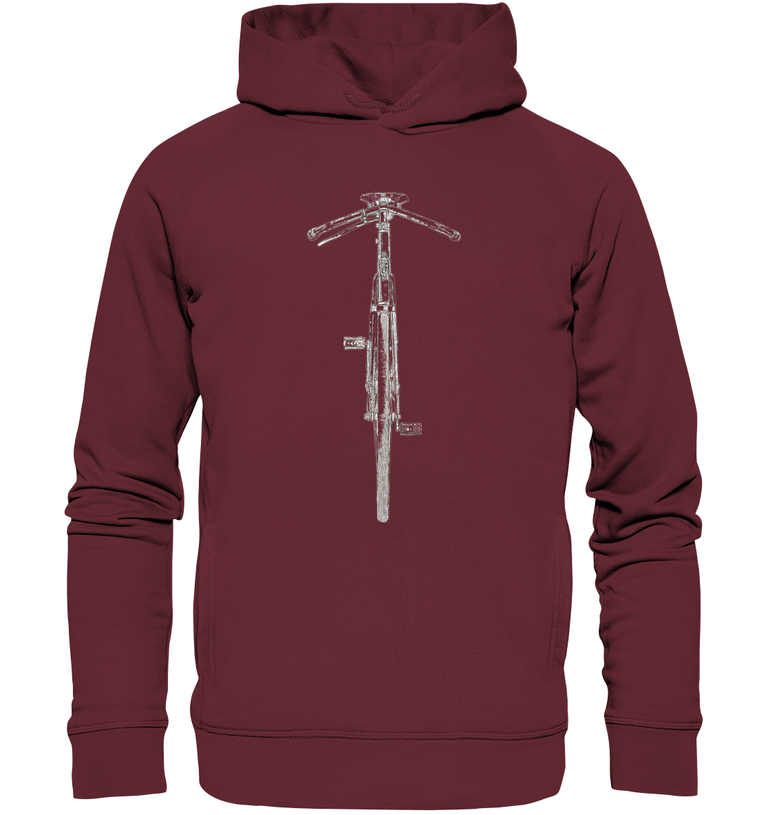 Single Speed No.2 - Organic Fashion Hoodie