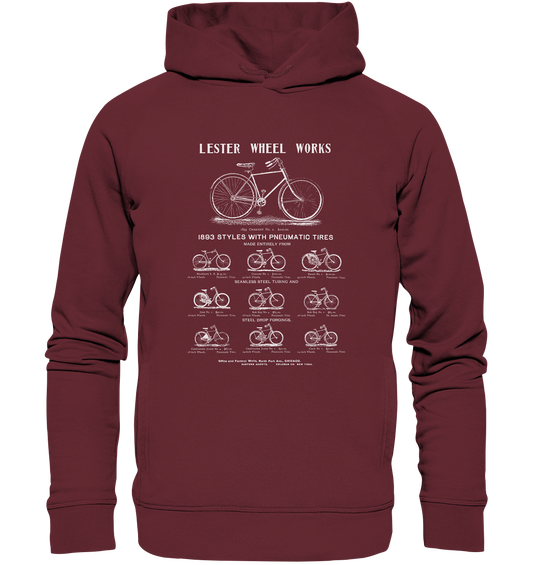 Lester Wheel Works - Organic Fashion Hoodie