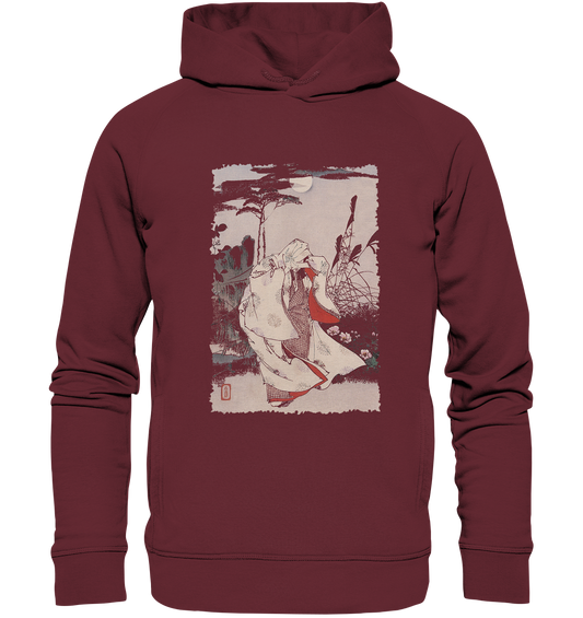 Horin Temple Moon - Organic Fashion Hoodie