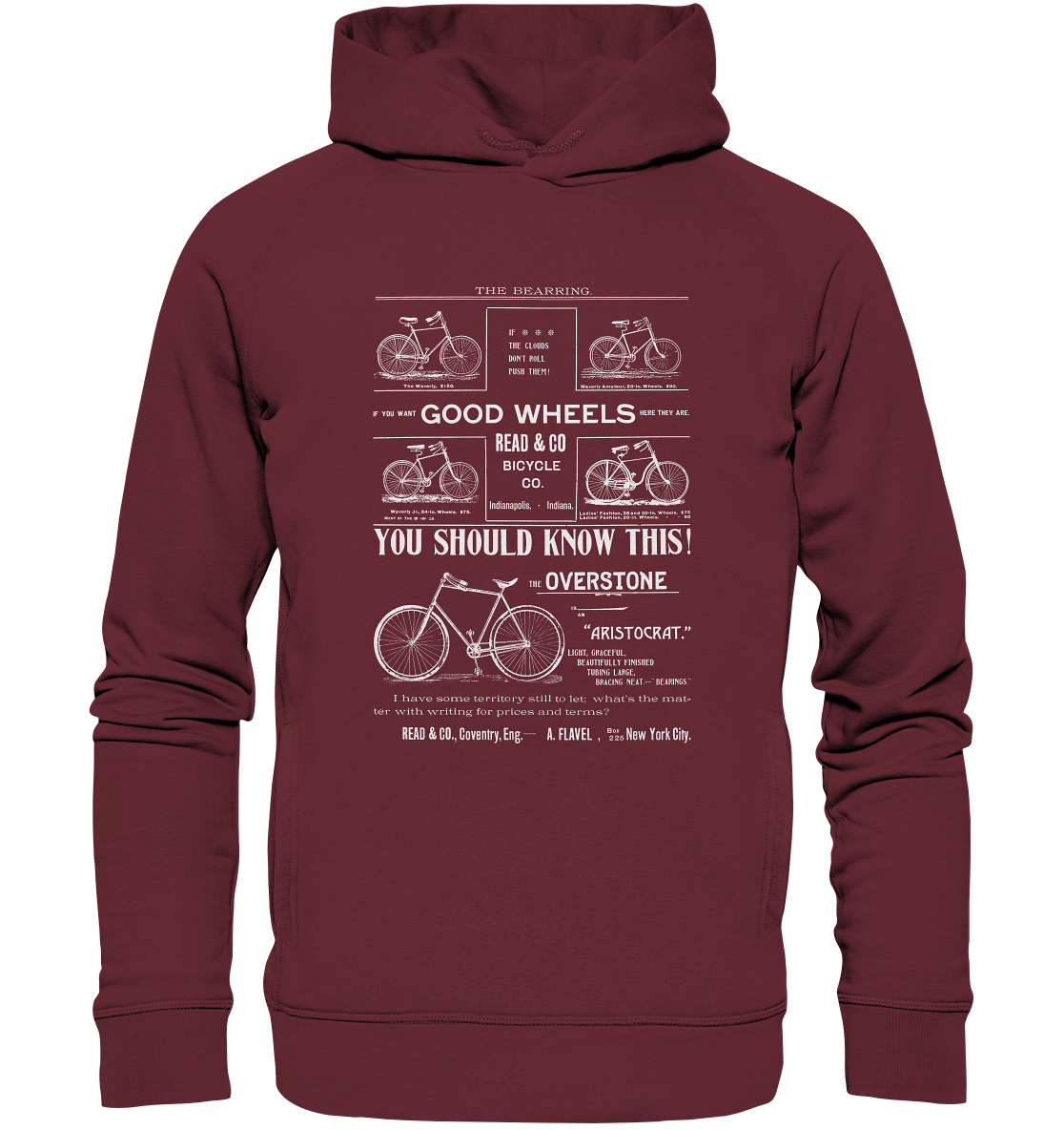 Good Wheel - Organic Fashion Hoodie