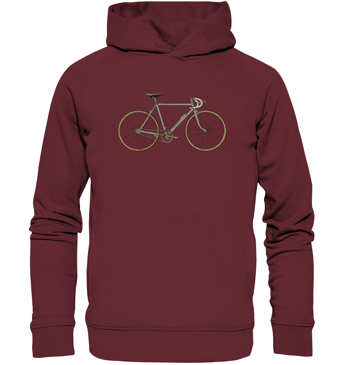 Rennrad Vintage No.1 - Organic Fashion Hoodie
