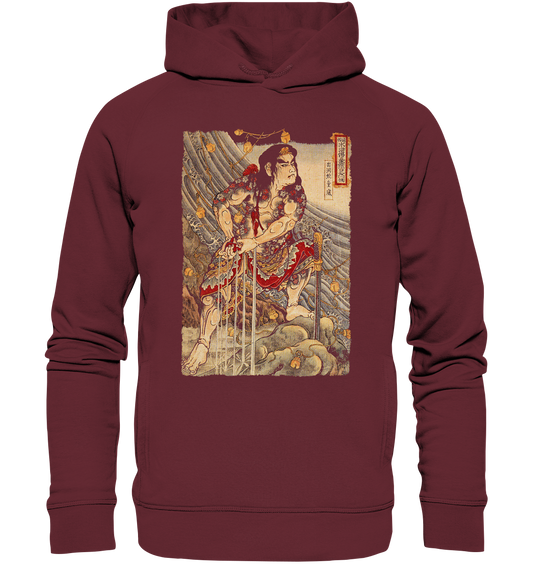Samurai River  - Organic Fashion Hoodie