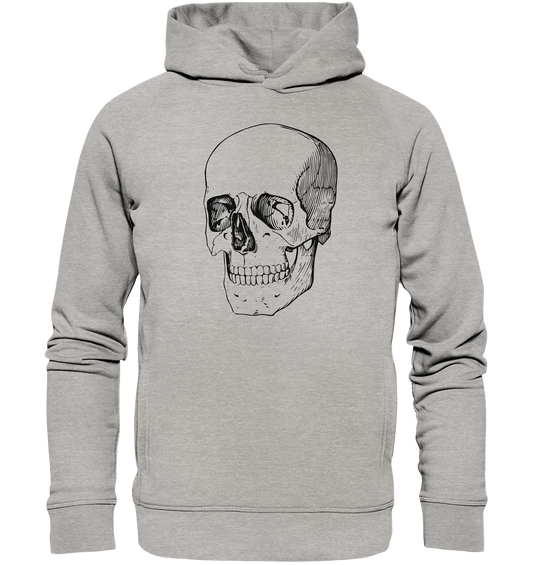 Skull No.1 - Organic Fashion Hoodie