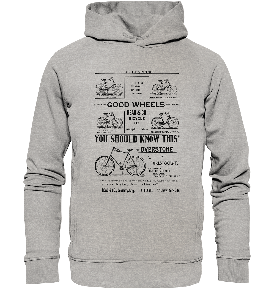 Good Wheel - Organic Fashion Hoodie