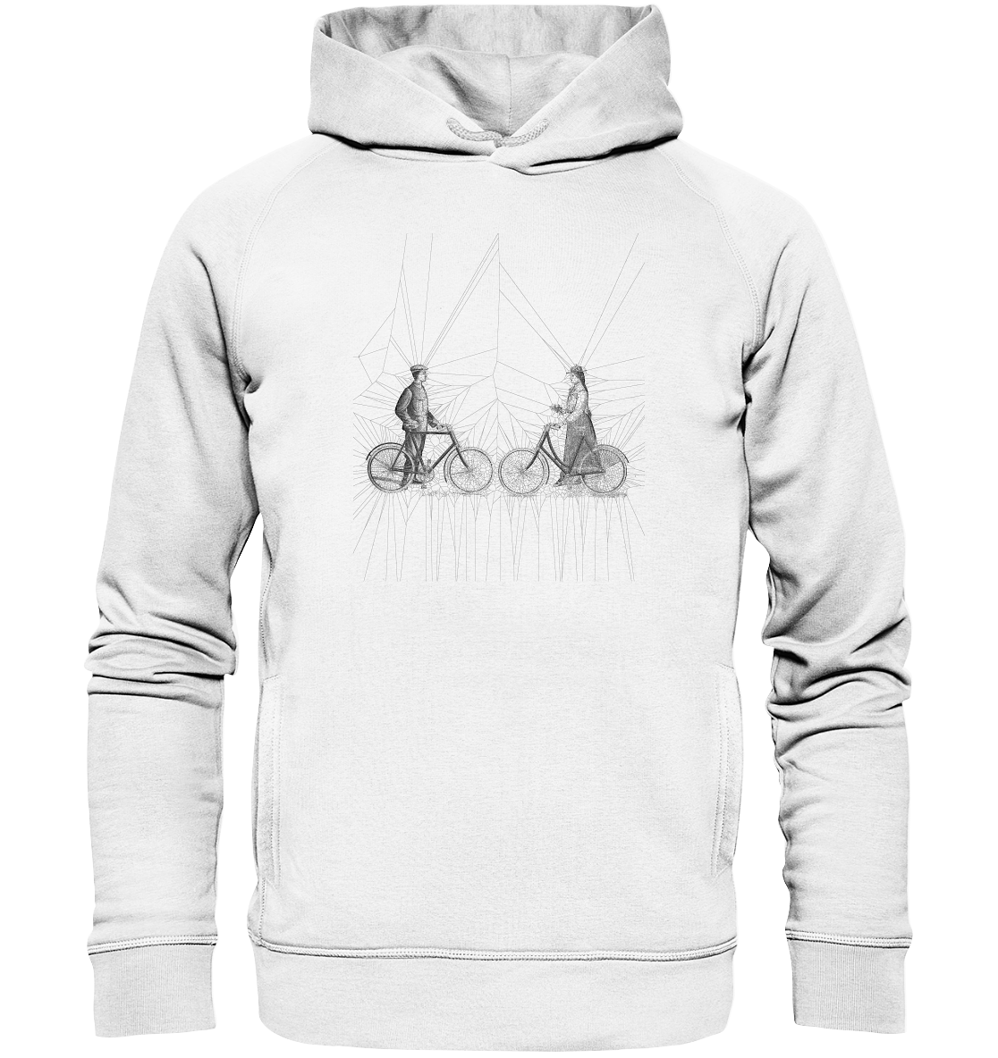 Radfahrer 1900 No.1 - Organic Fashion Hoodie, uni