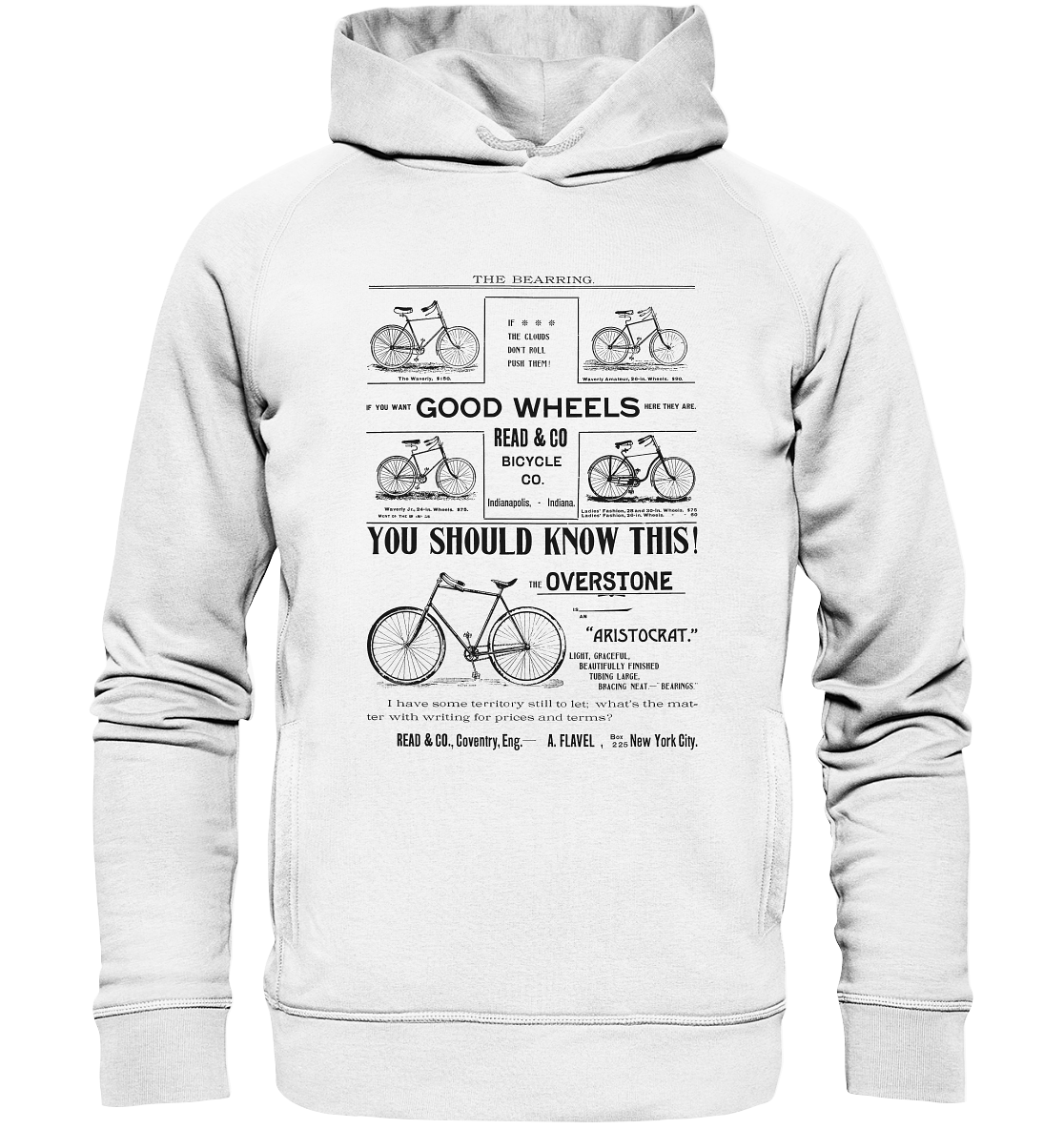 Good Wheel - Organic Fashion Hoodie