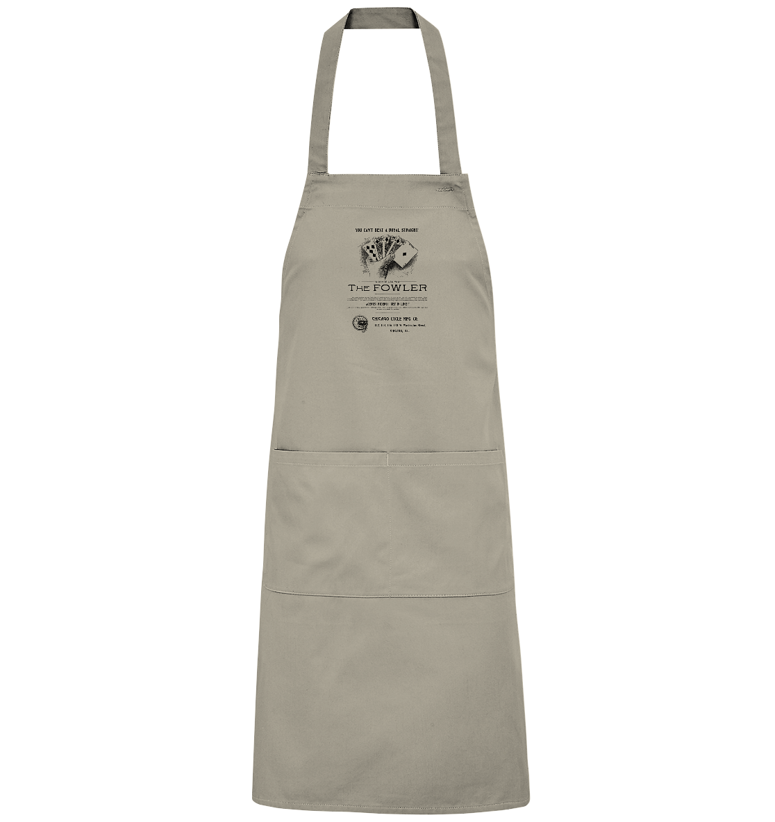 Royal Straight - Organic Grillschürze