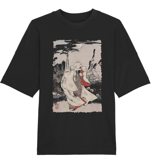 Horin Temple Moon - Organic Oversize Shirt
