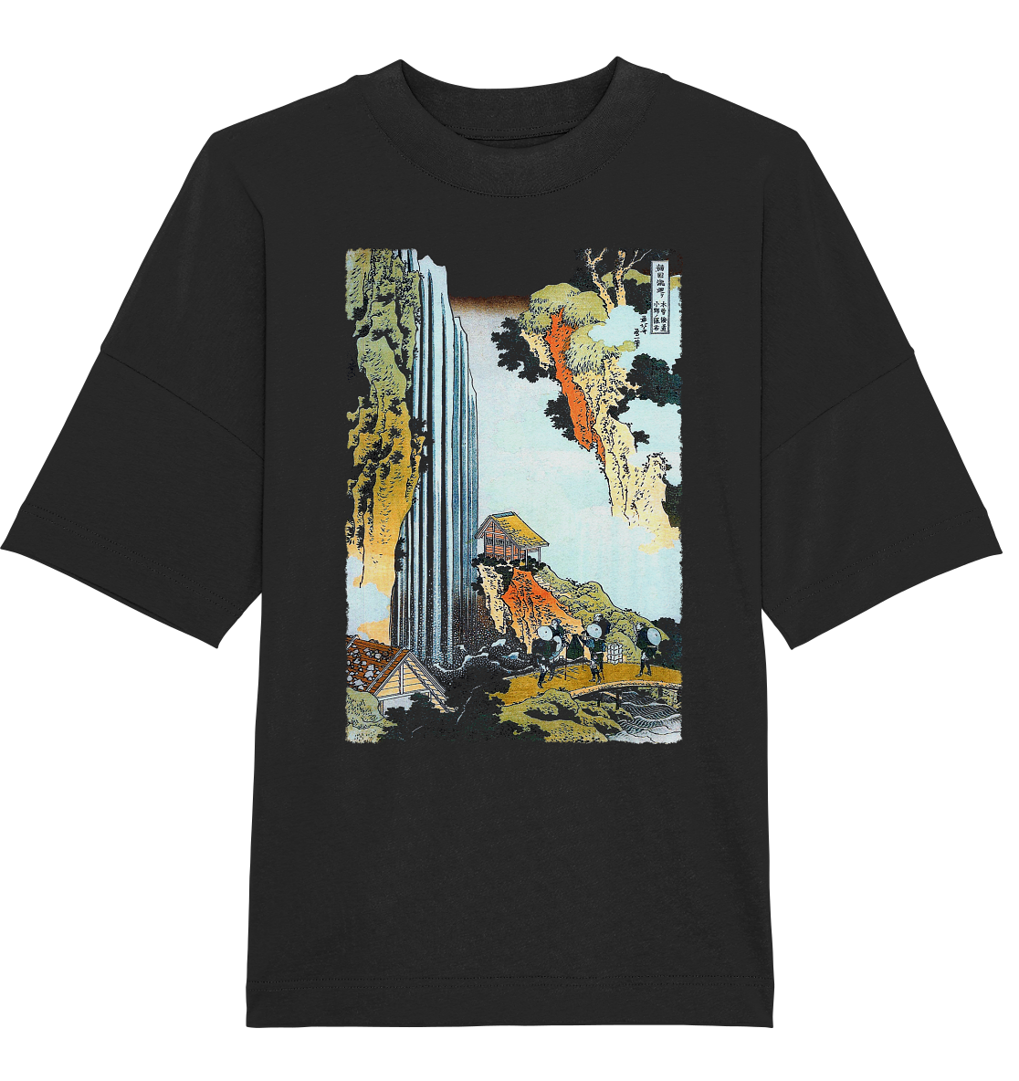 Großer Wasserfall - Organic Oversize Shirt