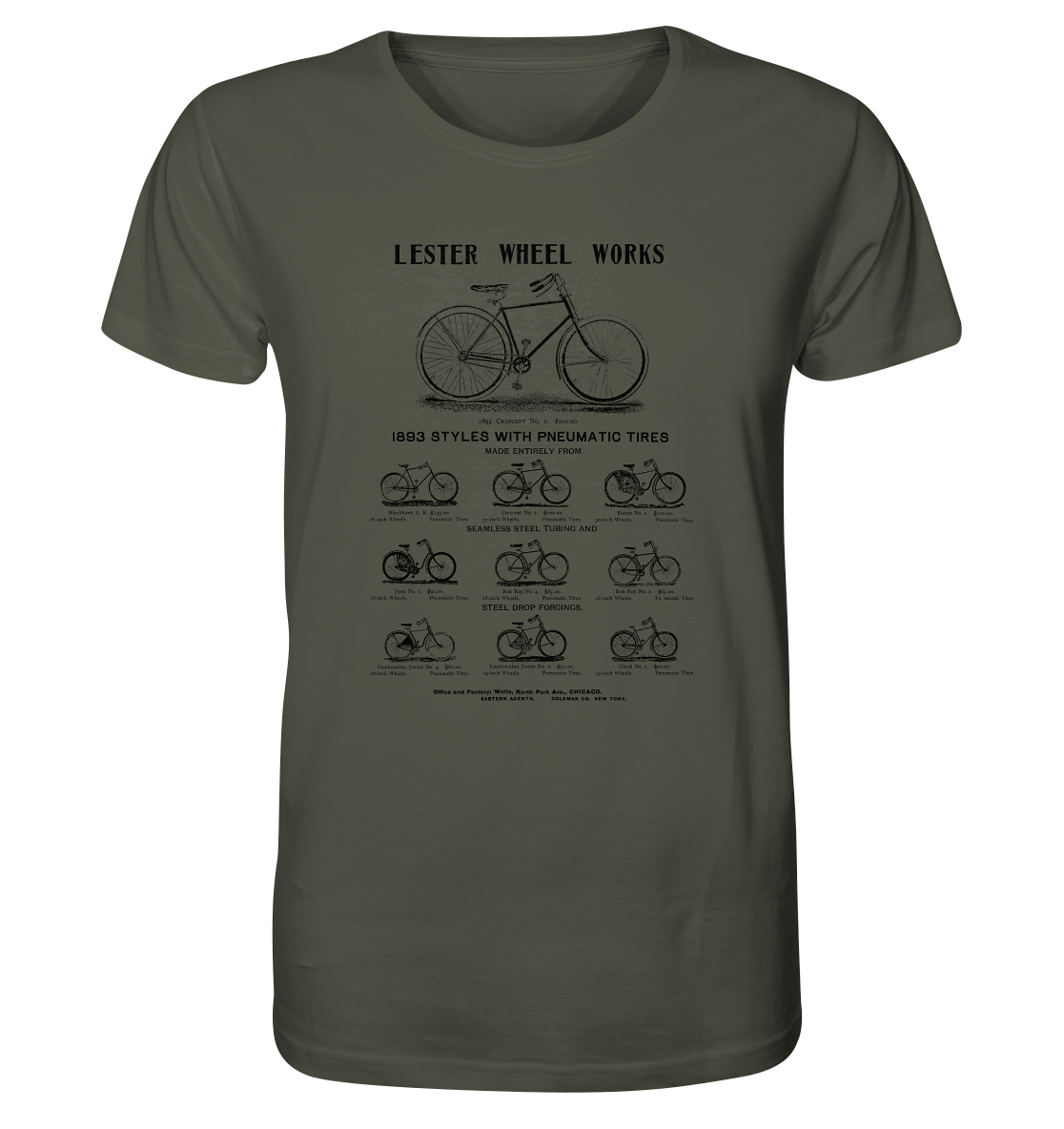 Lester Wheel Works - Organic Shirt