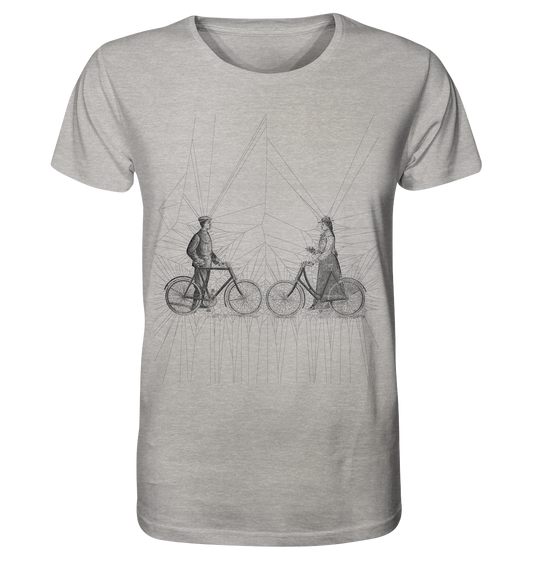 Radfahrer 1900 No.1 - Organic Shirt (meliert), uni
