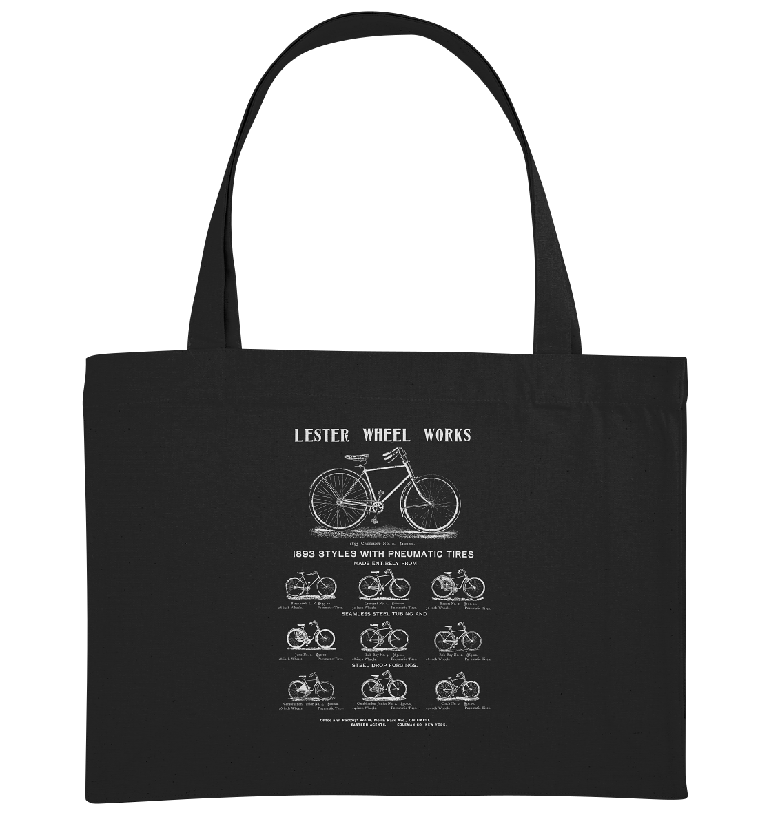 Lester Wheel Works - Organic Shopping-Bag