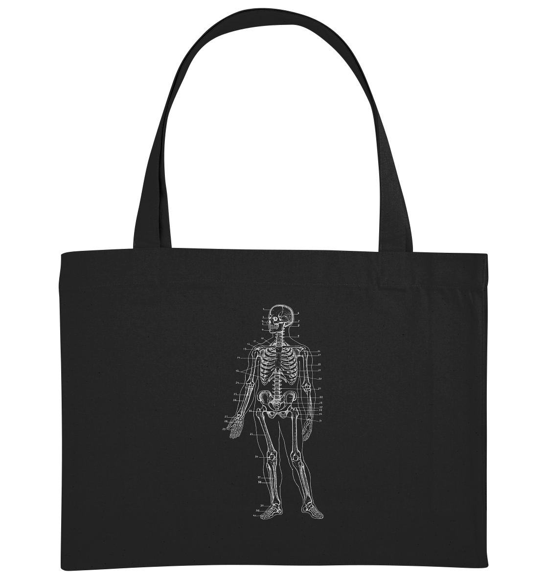 Skeleton No.1 - Organic Shopping-Bag