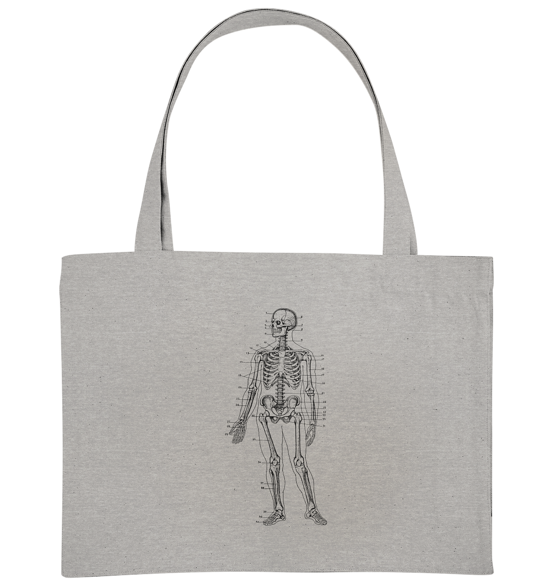 Skeleton No.1 - Organic Shopping-Bag