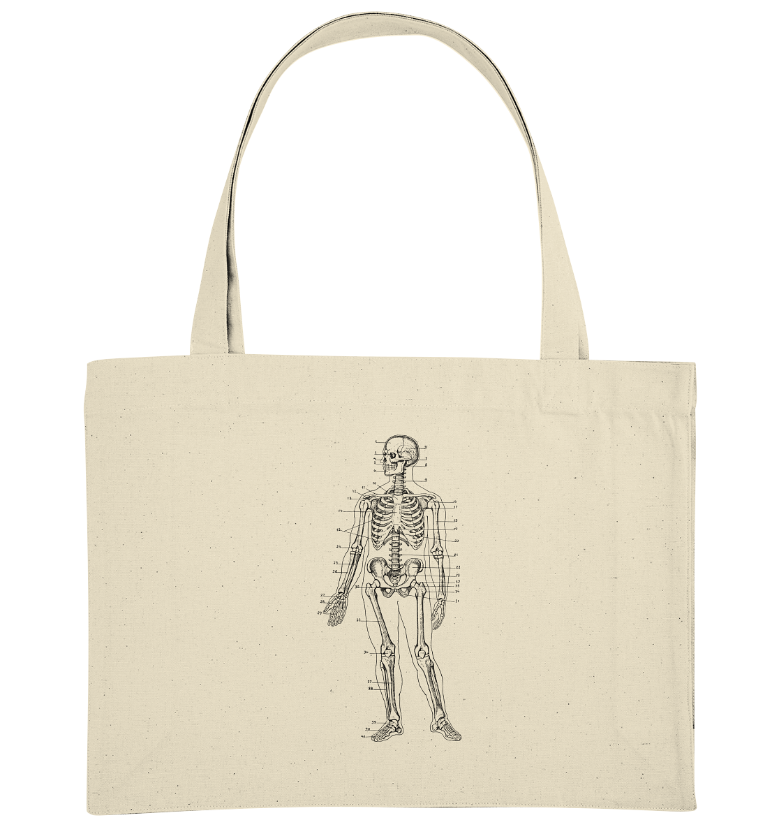 Skeleton No.1 - Organic Shopping-Bag