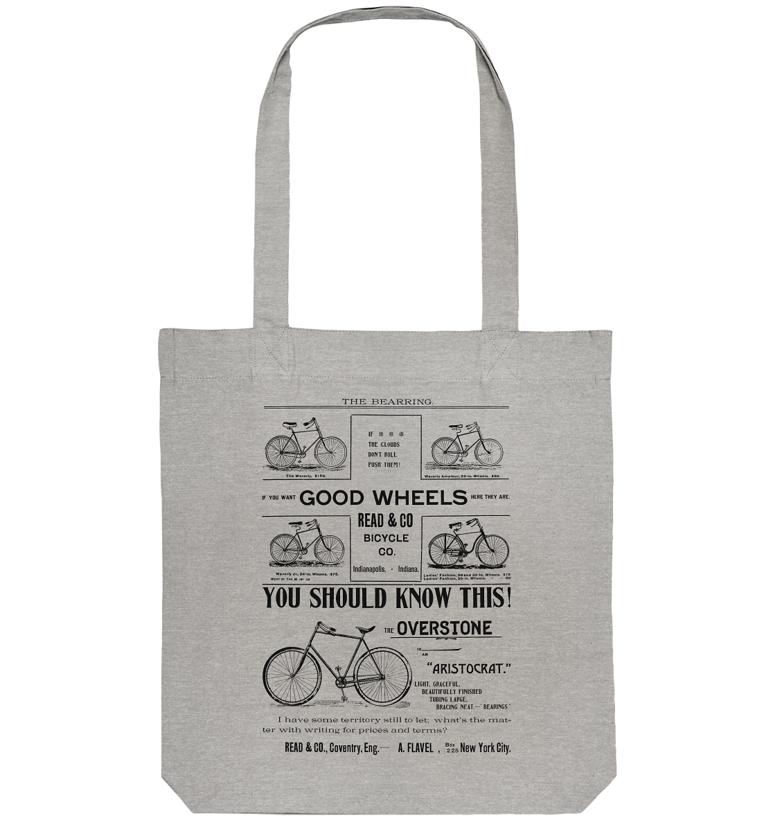 Good Wheel - Organic Tote-Bag