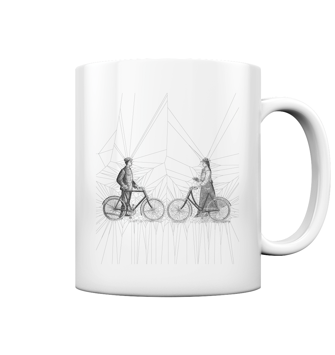 Radfahrer 1900 No.1 - Tasse glossy, uni