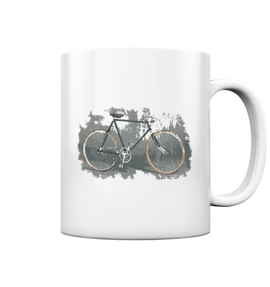 Rennrad Unique No.1 - Tasse glossy, uni