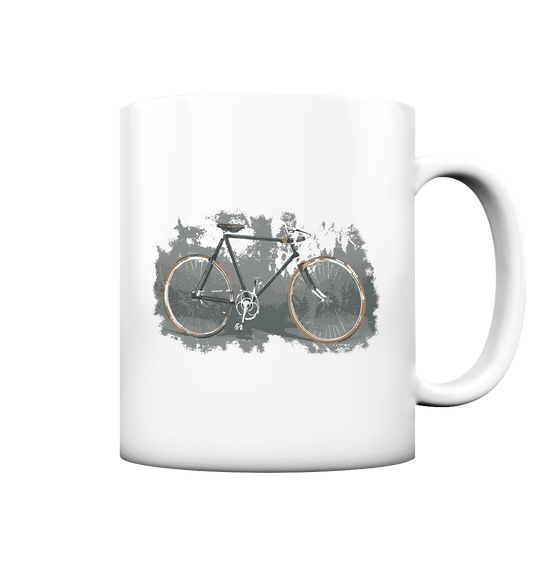 Rennrad Unique No.1 - Tasse matt, uni
