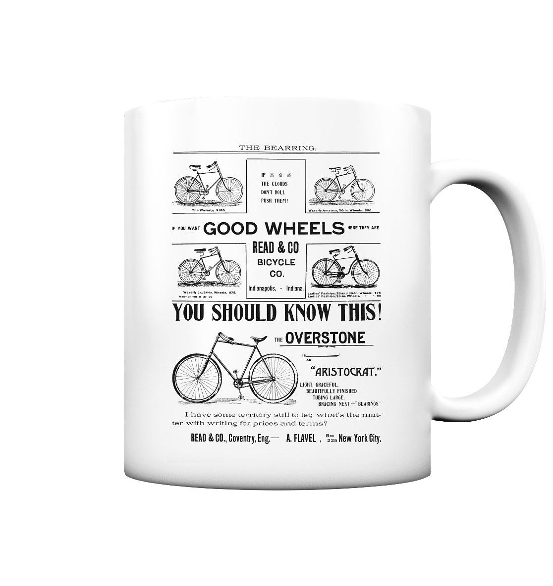 Good Wheel - Tasse matt