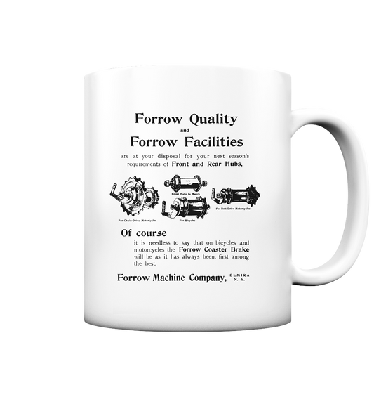 Forrow Quality - Tasse matt