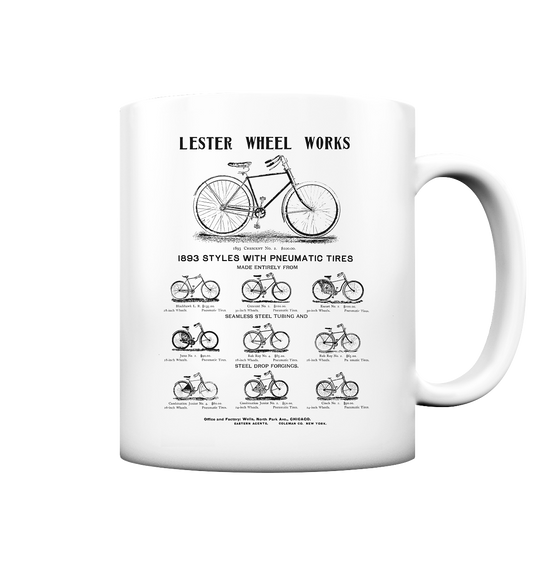 Lester Wheel Works - Tasse matt