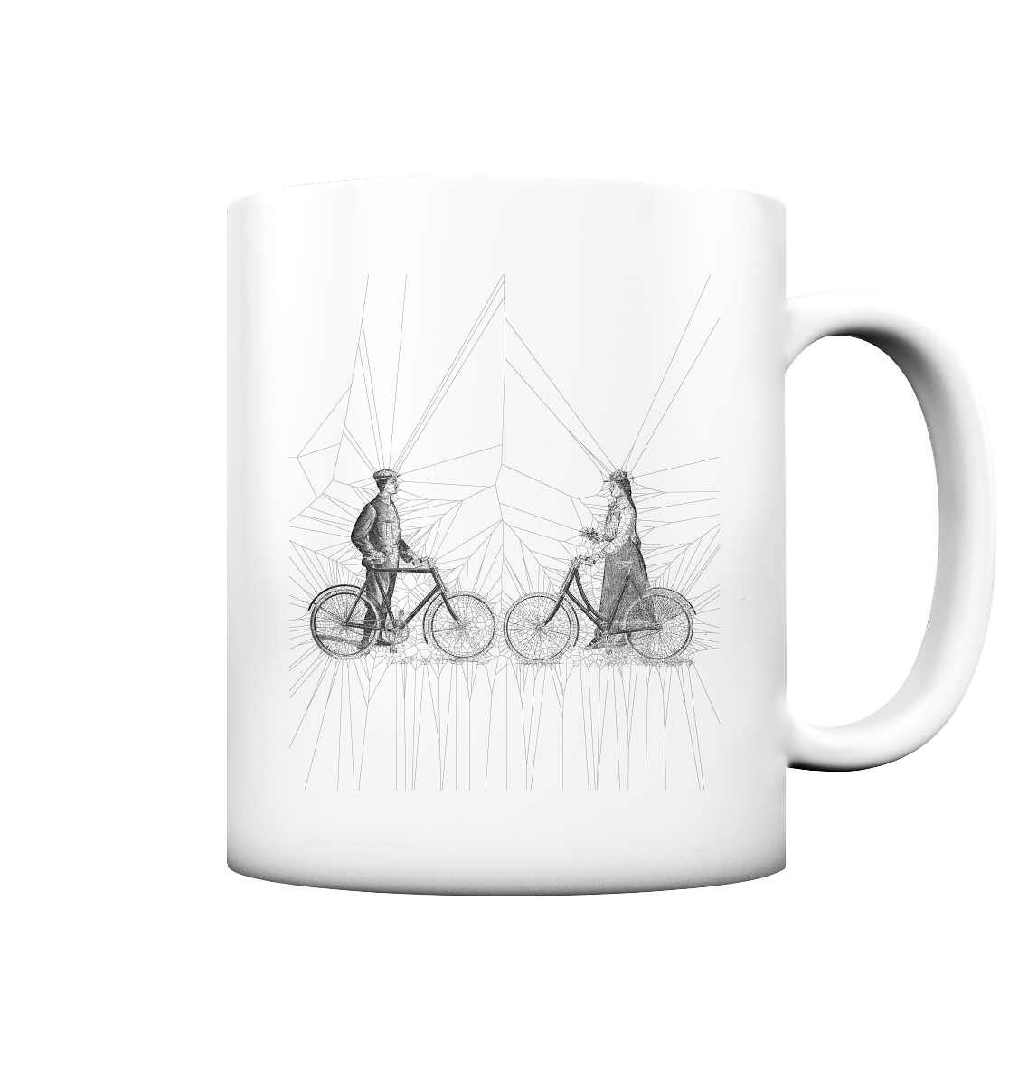 Radfahrer 1900 No.1 - Tasse matt, uni