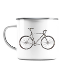 Fixie No. 1 - Emaille Tasse
