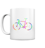 Fixie No. 2 bunt - Tasse glossy