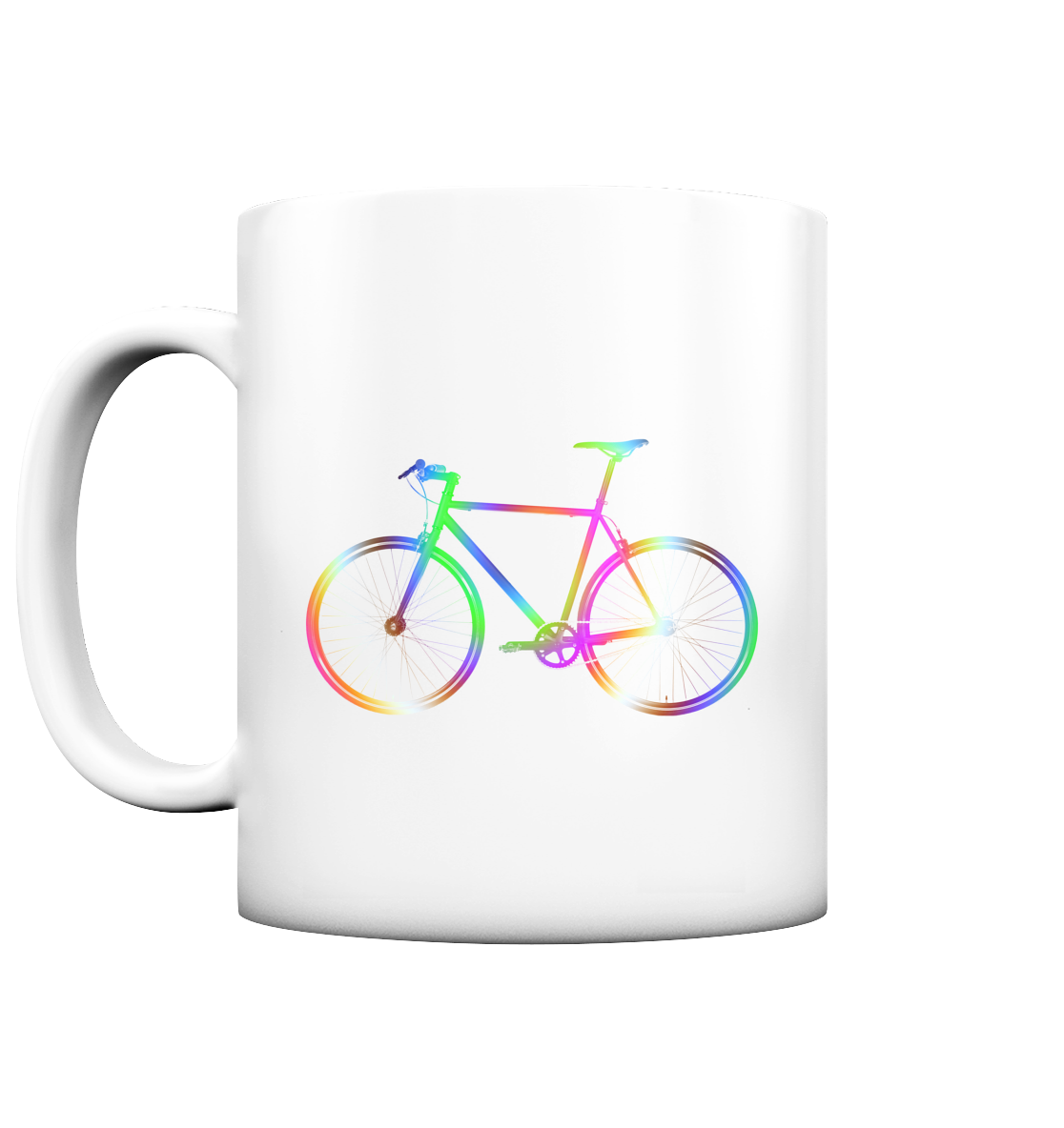 Fixie No. 2 bunt - Tasse matt