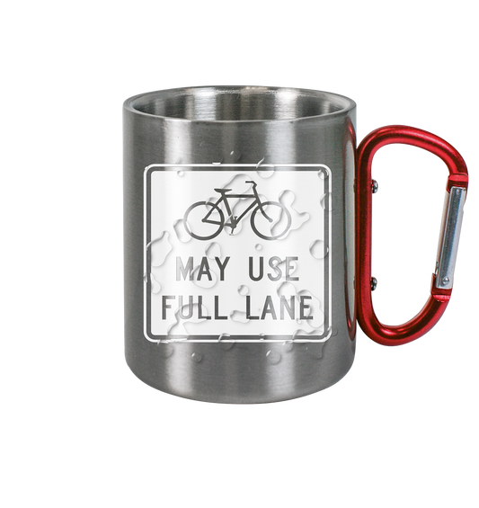Road Sign 02 - Edelstahl Tasse
