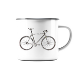 Fixie No. 1 - Emaille Tasse