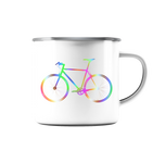 Fixie No. 2 bunt - Emaille Tasse