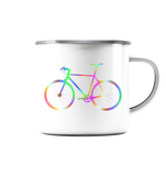Fixie No. 2 bunt - Emaille Tasse