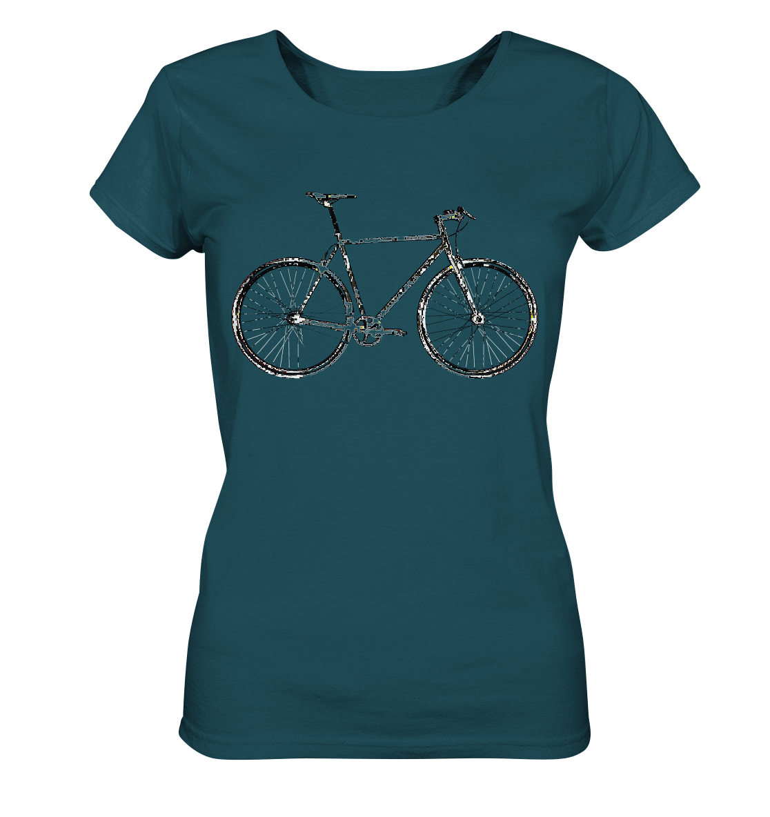 Fixie No. 1 - Ladies Organic Shirt