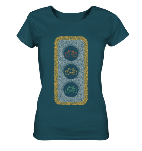 Fahrradampel 02 - Ladies Organic Shirt