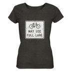 Road Sign 02 - Ladies Organic Shirt (meliert)