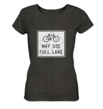 Road Sign 02 - Ladies Organic Shirt (meliert)