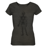 Skelett mit Zahlen - Ladies Organic Shirt (meliert)