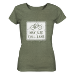 Road Sign 02 - Ladies Organic Shirt (meliert)