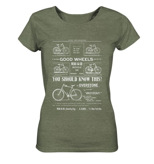 Good Wheel - Ladies Organic Shirt (meliert)