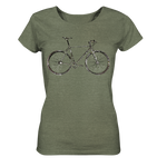 Fixie No. 1 - Ladies Organic Shirt (meliert)