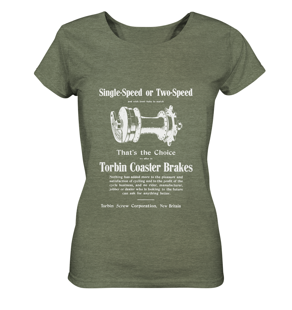 Torbin Coaster - Ladies Organic Shirt (meliert)