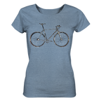 Fixie No. 1 - Ladies Organic Shirt (meliert)