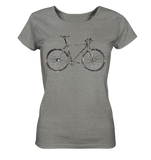 Fixie No. 1 - Ladies Organic Shirt (meliert)
