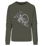 Downhill Jump No. 1 - Ladies Organic Sweatshirt